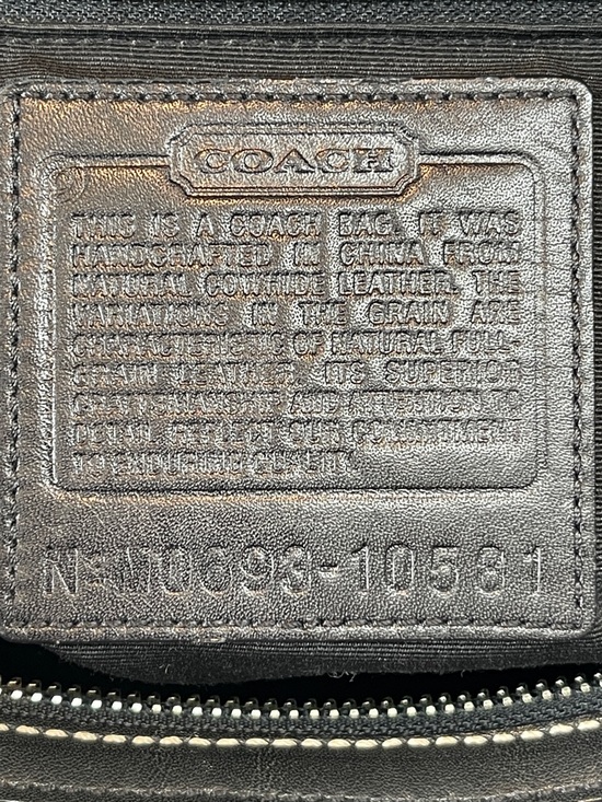 Coach M0693-10581 SoHo Vintage Large Leather Hobo Bag shoulder - Picture 3 of 17